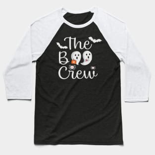 The Boo Crew Funny Bat Halloween Baseball T-Shirt